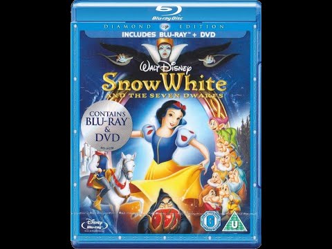 Snow White and the Seven Dwarfs: Diamond Edition UK Blu-ray Menu Walkthrough (2009) Disc 1
