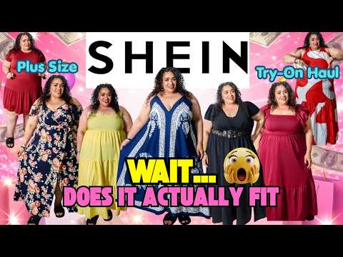 SHEIN Try On Haul 2026|Affordable Plus Size Fashion|SHEIN Curve Dress Haul|SHEIN Curve|Try On Haul