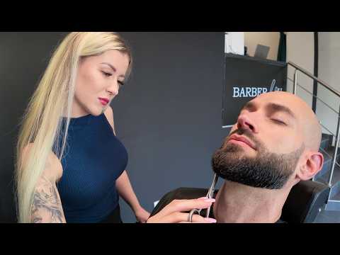🔝 NEXT LEVEL Shave, Trim &amp; Massage [Watch to relax] – Brno 🇨🇿
