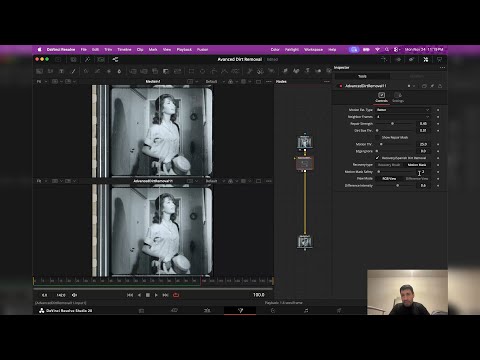 Advanced Dirt Removal – Film Restoration Macro for DaVinci Resolve &amp; Fusion