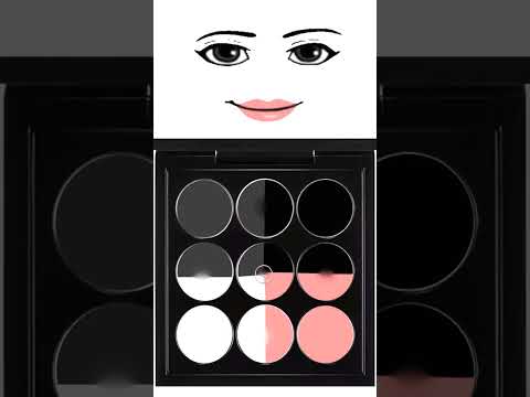 if the woman face was a makeup palette | Roblox