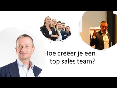 Sales Training en verkooptraining  Train je sales team naar excellentie