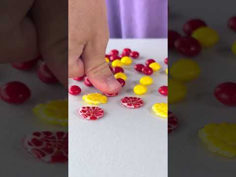 French fries from Skittles 😳🍟😄 #shorts #khamitovy #martaandrustam