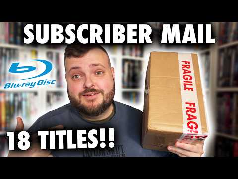 18 Blu-rays SENT BY A SUBSCRIBER!!