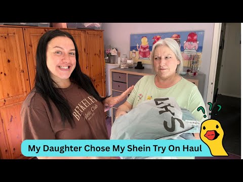 Shein Plus Size Try On Haul - My Daughter Chose My Clothes! Over 50