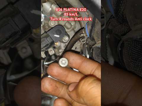 BS7 Platina E20 2023 Model Mailage Problem Resolved! #bs7 #youtubeshort #bajaj #bs6 #bike #hfdeluxe