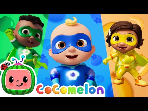 The Muffin Man! Super Hero Rescue 🦸 | CoComelon Nursery Rhymes &amp; Kids Songs