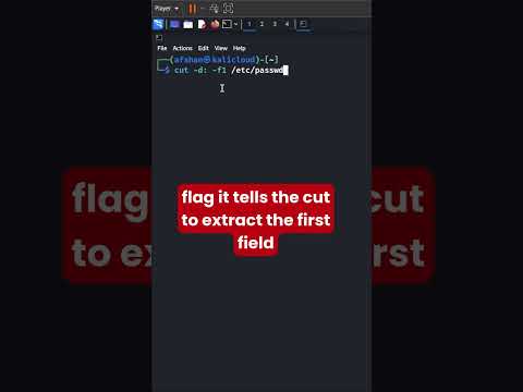 Extract Usernames from /etc/passwd Using Cut 🐧💻 | Linux Recon Tip!  [PART1] #linux  #cybersecurity