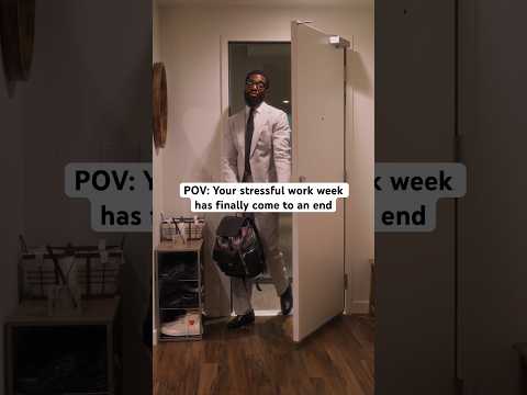 Gotta let the stress go when you come thru the door 🥃🚿