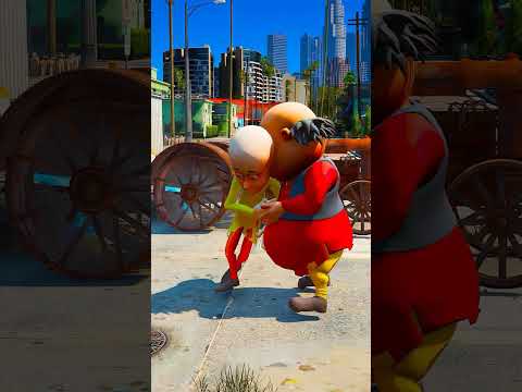 GTA V: MOTU SAVING PATLU FROM BOSS | #shorts #gtav #viral