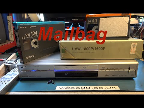 Mailbag: HDCAM tapes, Sony Betacam manuals, JVC DVD recorder and more.