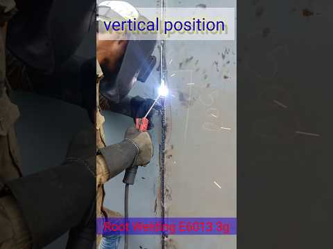 Root Welding E6013 3G. how to weld vertical position #arcwelding #welding #fabrication