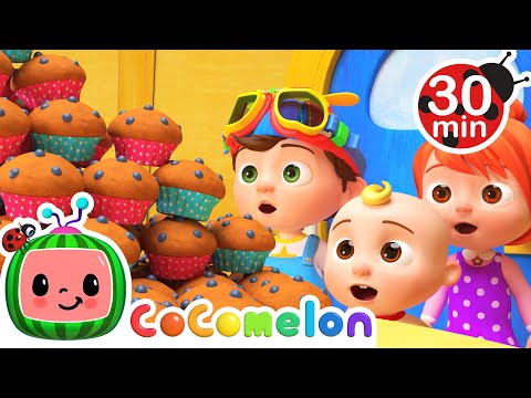 The Muffin Man  30 MIN LOOP | More Nursery Rhymes &amp; Kids Songs - CoComelon