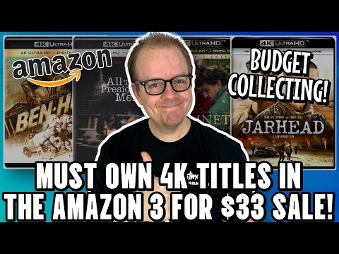 The AMAZON 3 For $33 4K Sale Is BACK! | Here Are My 15 TOP Recommendations! 