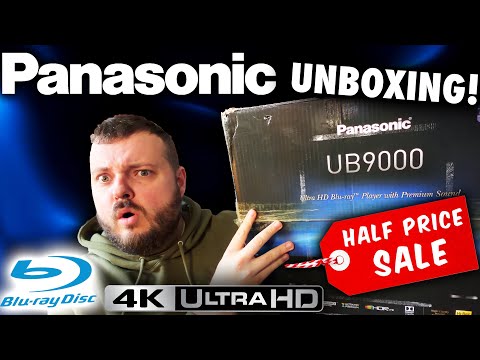 Half-Price Panasonic UB9000?! Unboxing &amp; First Impressions | 4K Blu-ray Player