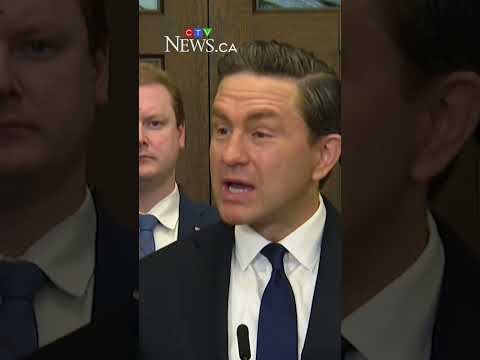 Poilievre takes aim at PM Carney for technical recession