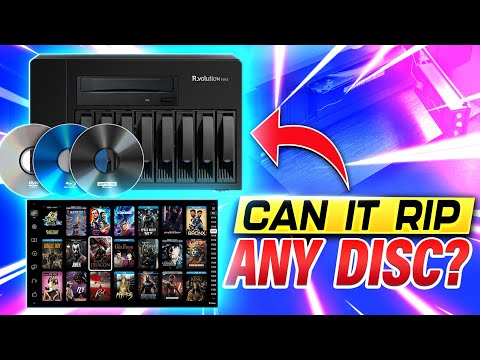 Can This NAS Rip Everything? 4K, Blu-ray, DVD, and CD Tested! R_Volution NAS