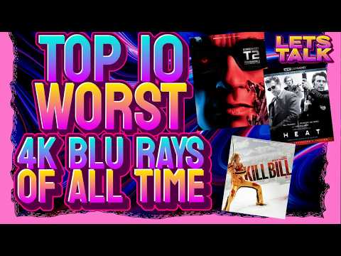 Top 10 worst 4k blu ray's of all time