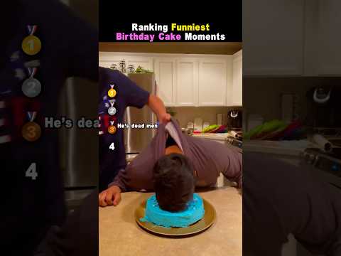 Ranking Funniest Birthday Cake Moments