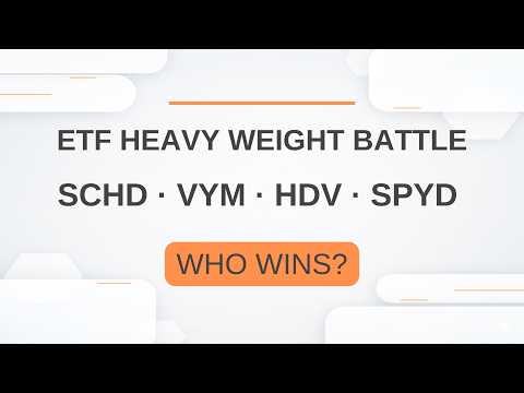 Dividend ETF Battle #10: SCHD vs VYM vs HDV vs SPYD