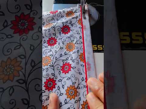 sewing tips and tricks | how to add invisible piping #piping #stitching #sewingtutorial #newtrick