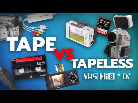 Tape vs. Tapeless: The Ultimate Guide to VHS, Hi8, &amp; MiniDV