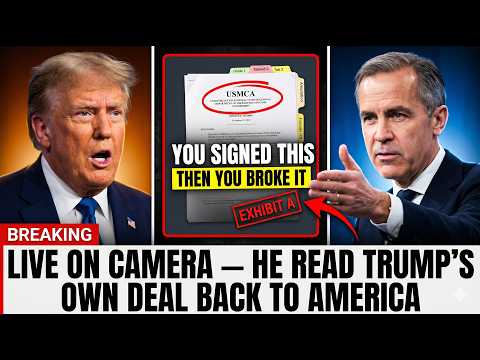 The Treaty Trump Signed and Then Broke — Carney Shows America the Evidence
