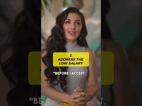 Negotiate a Higher Salary with 4-Steps | @Dr.ShadeZahrai  #shorts