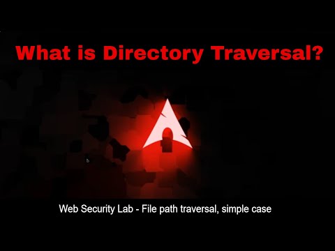 What is File Path Traversal? Stealing the contents of the /etc/passwd file...