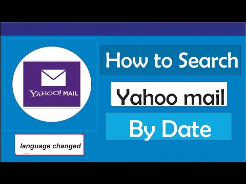 How to Search Yahoo Mail by Date