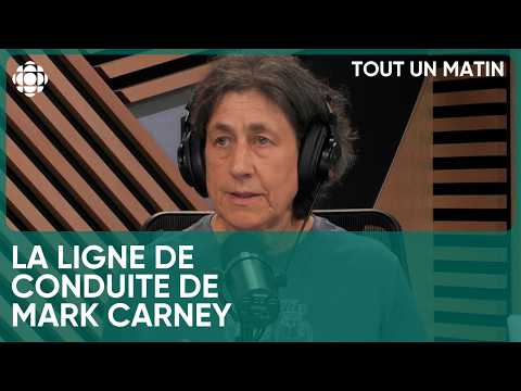 Carney communique sa ligne de conduite dans une vidéo YouTube - Chantal Hébert | Tout un matin