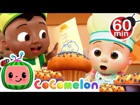Muffin Man Song | Bake with JJ and Cody! | CoComelon Nursery Rhymes &amp; Kids Songs