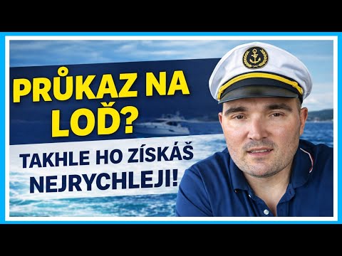Průkaz na loď? Takhle ho získáš nejrychleji 🚤 (VMP návod)