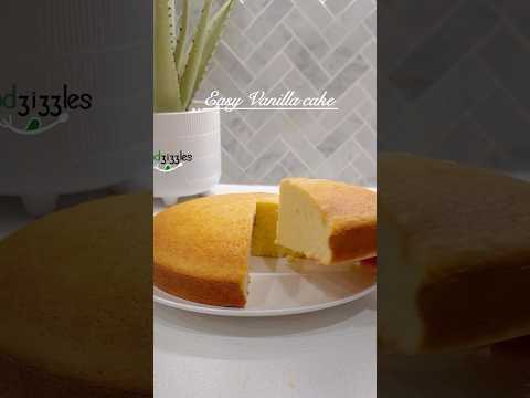 Super moist vanilla cake , detailed recipe on my channel
