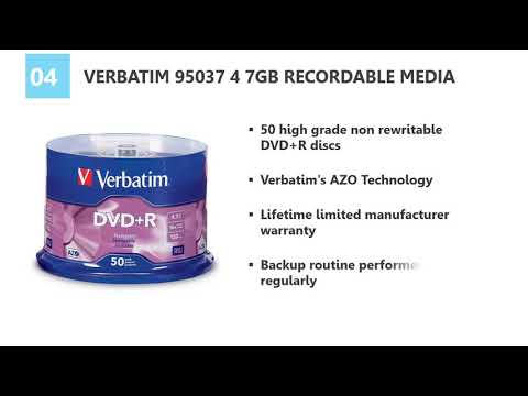 Top 6  Blank DVD+R Discs Reviews 2020