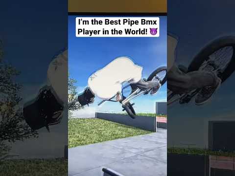 I’m the BEST Pipe Bmx Player in the WORLD!! 🏆😈 #pipebmx #viral #bmx #gaming #trending #odysseybmx