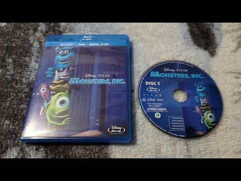 Opening to Monsters Inc (2001) 2009 Blu ray | Disc 1