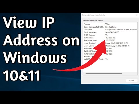 How to Find IP Address on Windows 11 &amp; Windows 10, Easiest Method to view IP Address on Windows PC