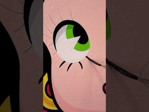 Painting Betty Boop! 💕 #art #painting #bettyboop