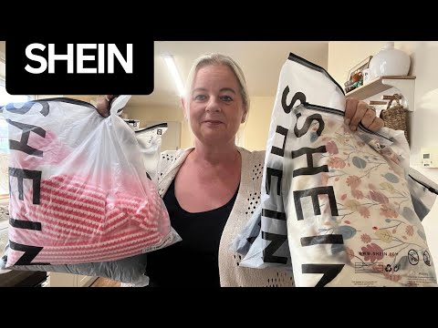 SHEIN plus size haul/try on size 18/20. Over 50 fashion 