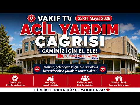HDV EMMELOORD YUNUS EMRE CAMİİ BAĞIŞ YAYINI | 1. GÜN