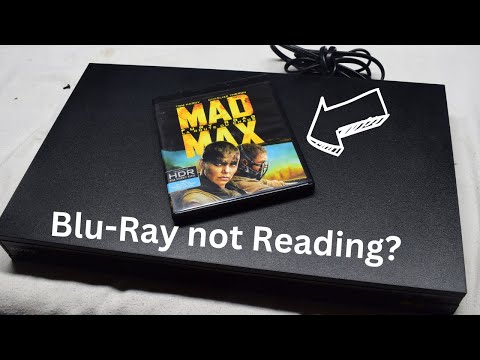 Easy Fix! Sony Blu-ray not reading?  UBP X800