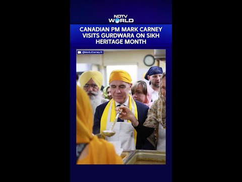 Canada News | Canadian PM Mark Carney Visits Gurdwara On Sikh Heritage Month