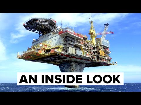 How The World's BIGGEST Offshore Oil Rig Operates