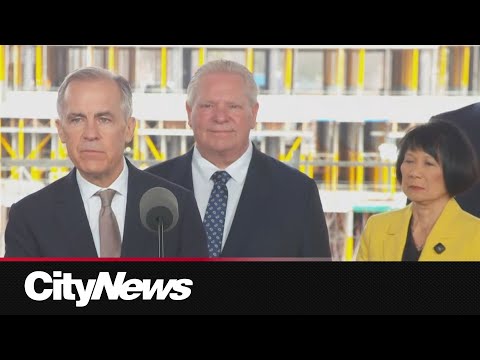 Carney announces move to cut development charges on new homes in Ontario