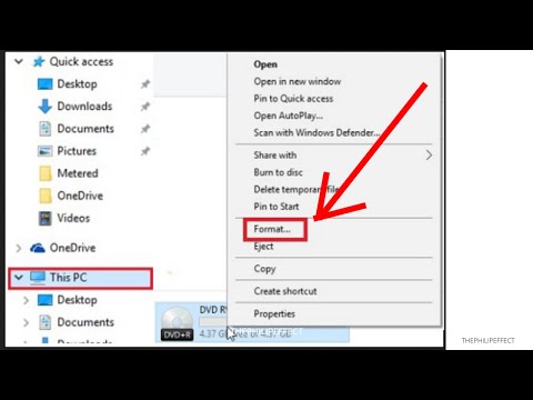 How to Format / Erase CD or DVD l Difference Between DVD-R, DVD-RW | ThePhilipEffect