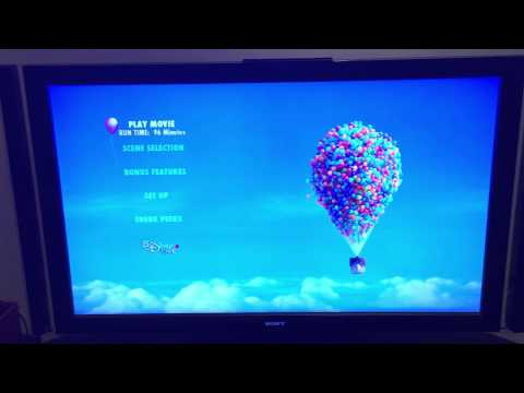 PIXAR 10a. Up Blu-ray 3D/Blu-ray (Disc 1) Menu