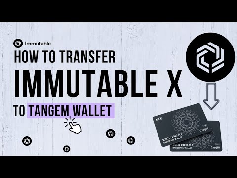 How To Transfer #ImmutableX (IMX) To Tangem Wallet | Send Immutable X  To #Tangem | #IMX To Tangem