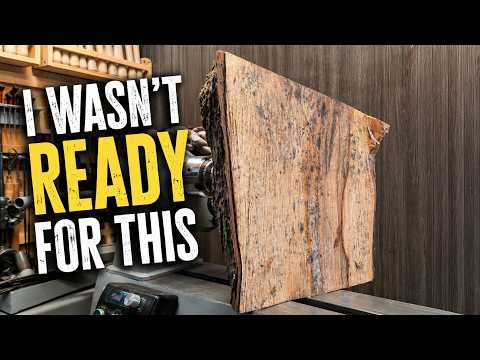 This Had a HUGE Surprise Inside!! #woodturning
