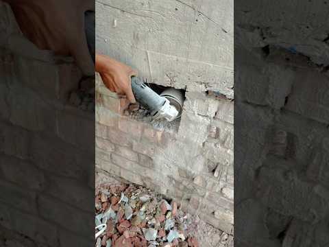 4 inch pipe settings from inside the wall are highly Risk